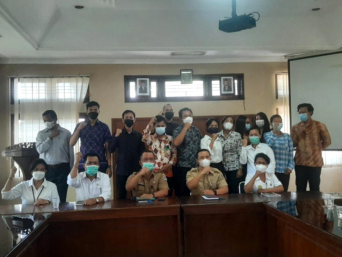 Kemenhaj Denpasar Sewa Rumah 2 Lantai Jadi Kantor Sementara