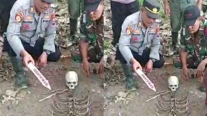 Kerangka Manusia Ditemukan di Kebun Sitiluhur, Pati