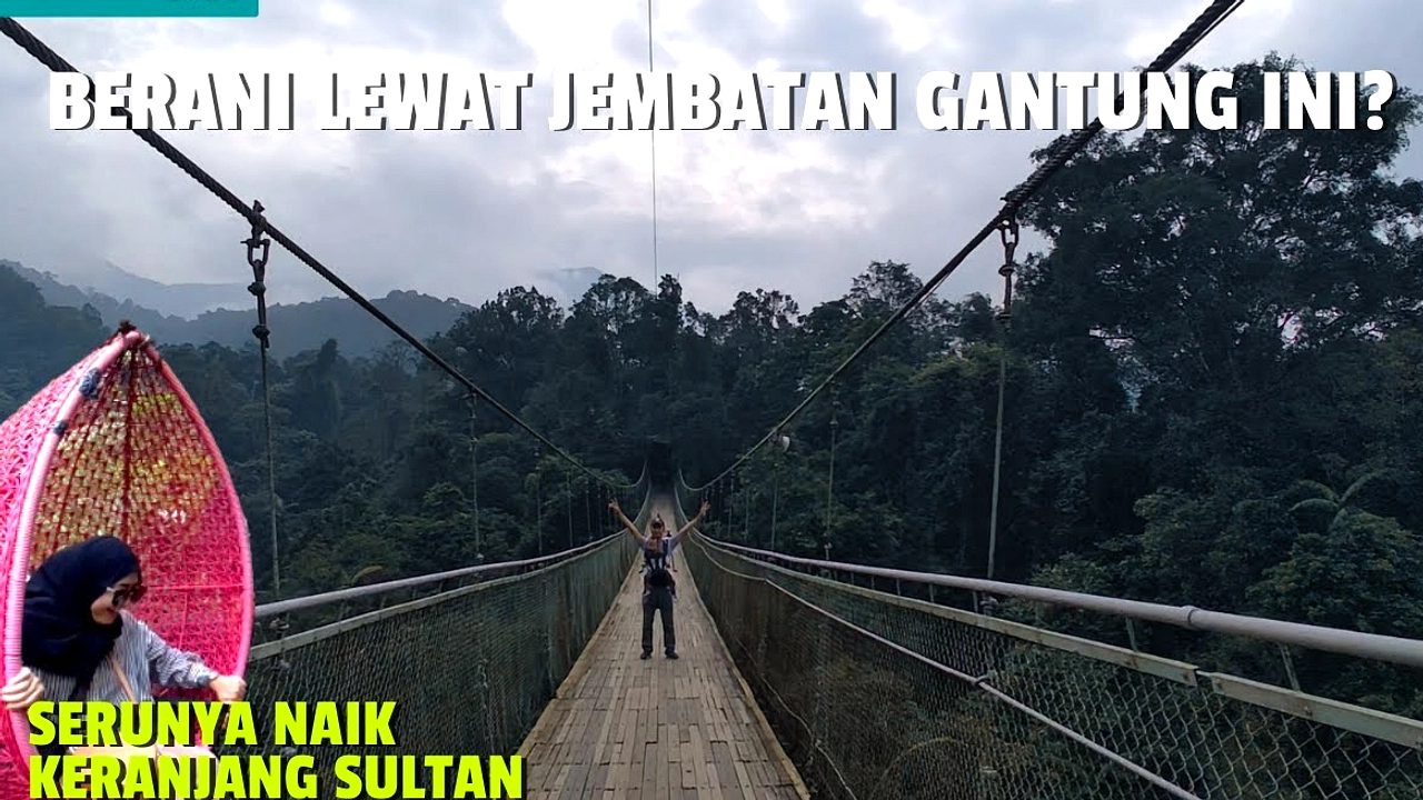 Keranjang Sultan Langit Tabrak, Penumpang Aman di Sukabumi
