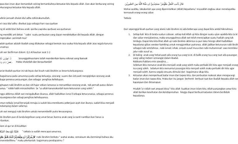 Khatib Siapkan Materi Khutbah Idul Adha 2026: Pesan Spiritual