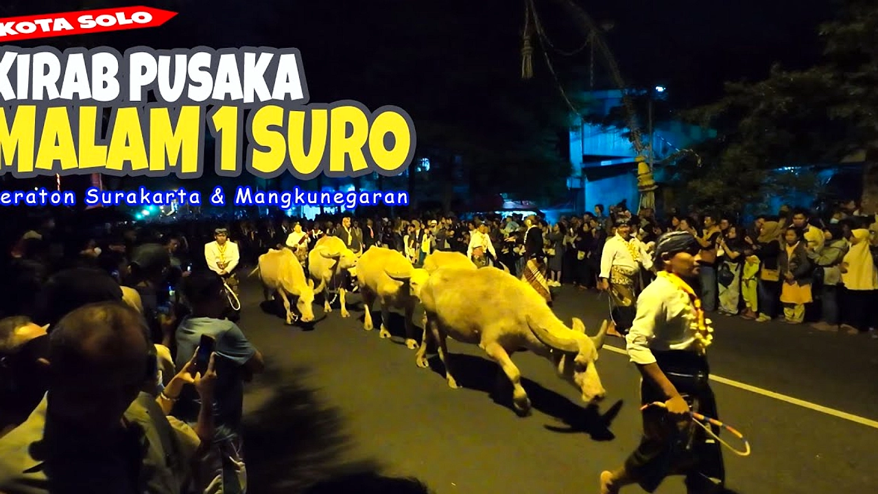 Kirab Pusaka 1 Suro 16 Juni 2026 di Keraton Solo