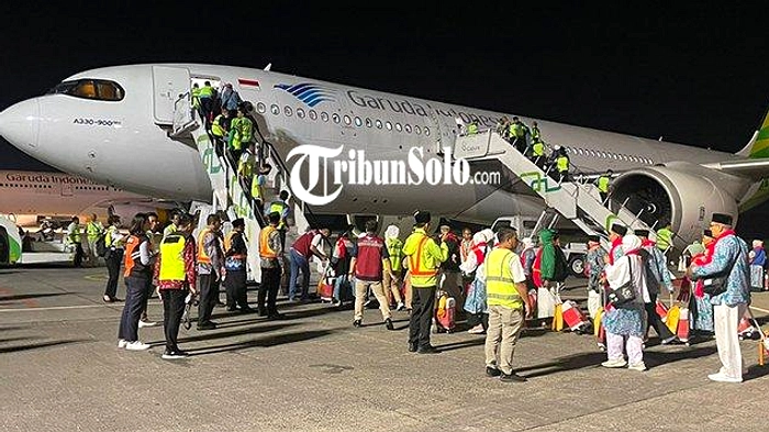 Kloter 1 Haji Solo Berangkat ke Saudi Rabu, 22 April 2026
