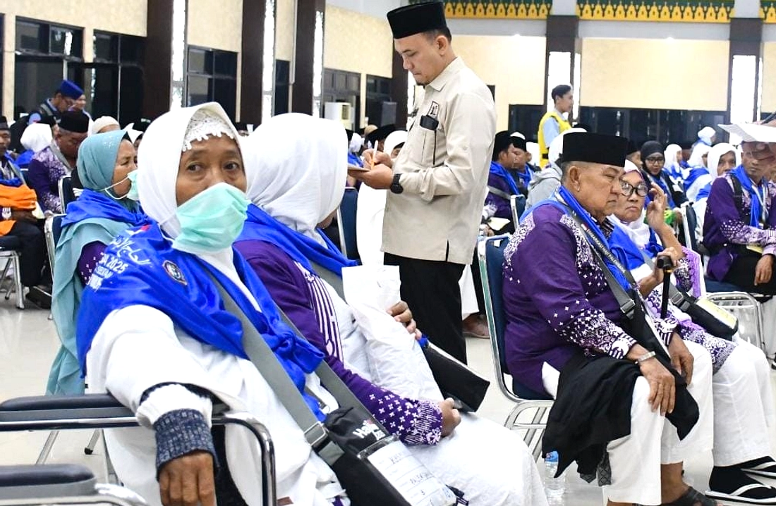 Kloter 3 Haji Palembang Kembali 5 Juni 2026, 443 Orang Tiba