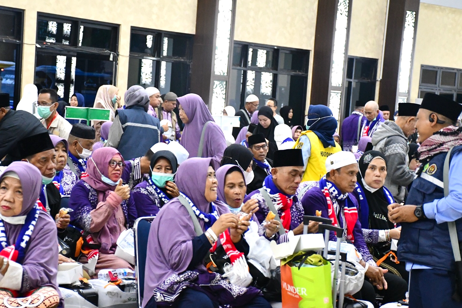 Kloter 4 Pulang 441 Jemaah, Lebih dari Berangkat di Palembang