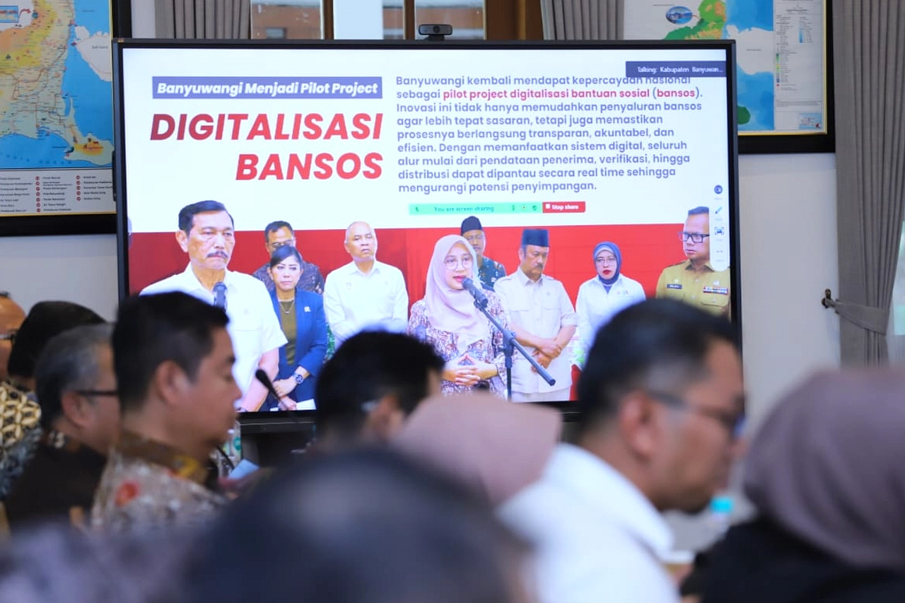 Komdigi Uji Coba Digital Bansos di Banyuwangi Untuk Semua