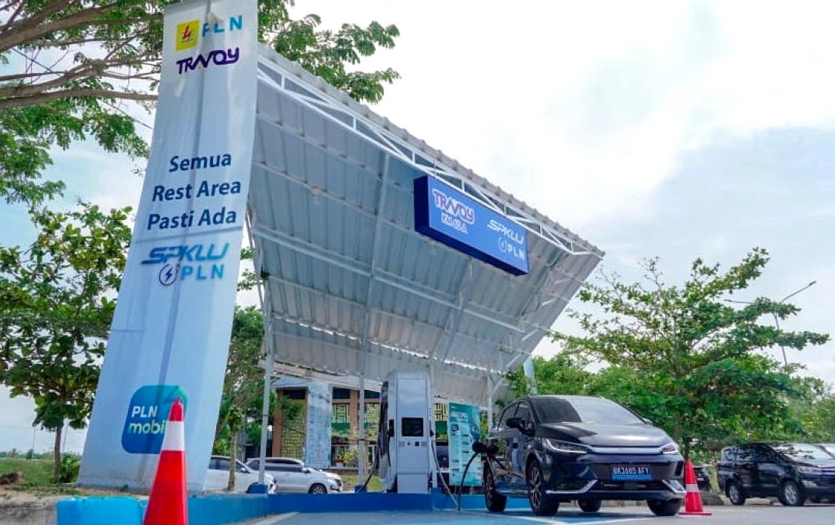 Konsumsi Listrik SPKLU Tembus 62,4 Juta kWh di Semester I 2026