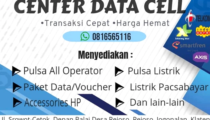 Konter Pulsa di Klaten Dibobol Maling, 633 Voucher Raib