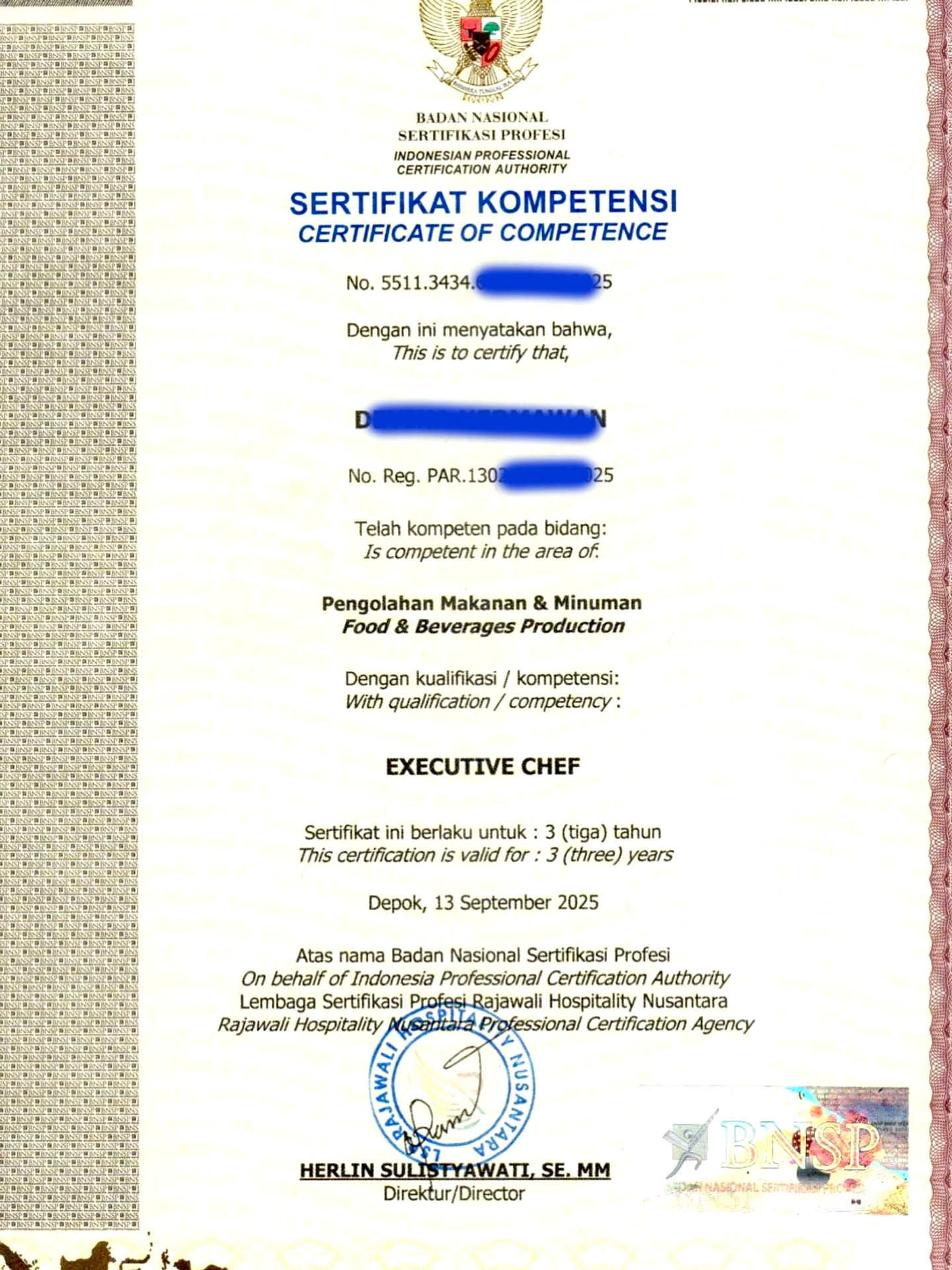 Kontroversi Sertifikasi BNSP Henny Maria di Media Sosial