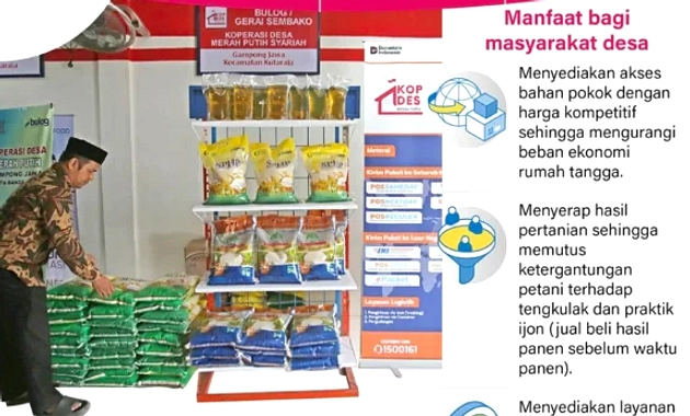 Kopdes Merah Putih Potong Rantai Pasok Pertanian