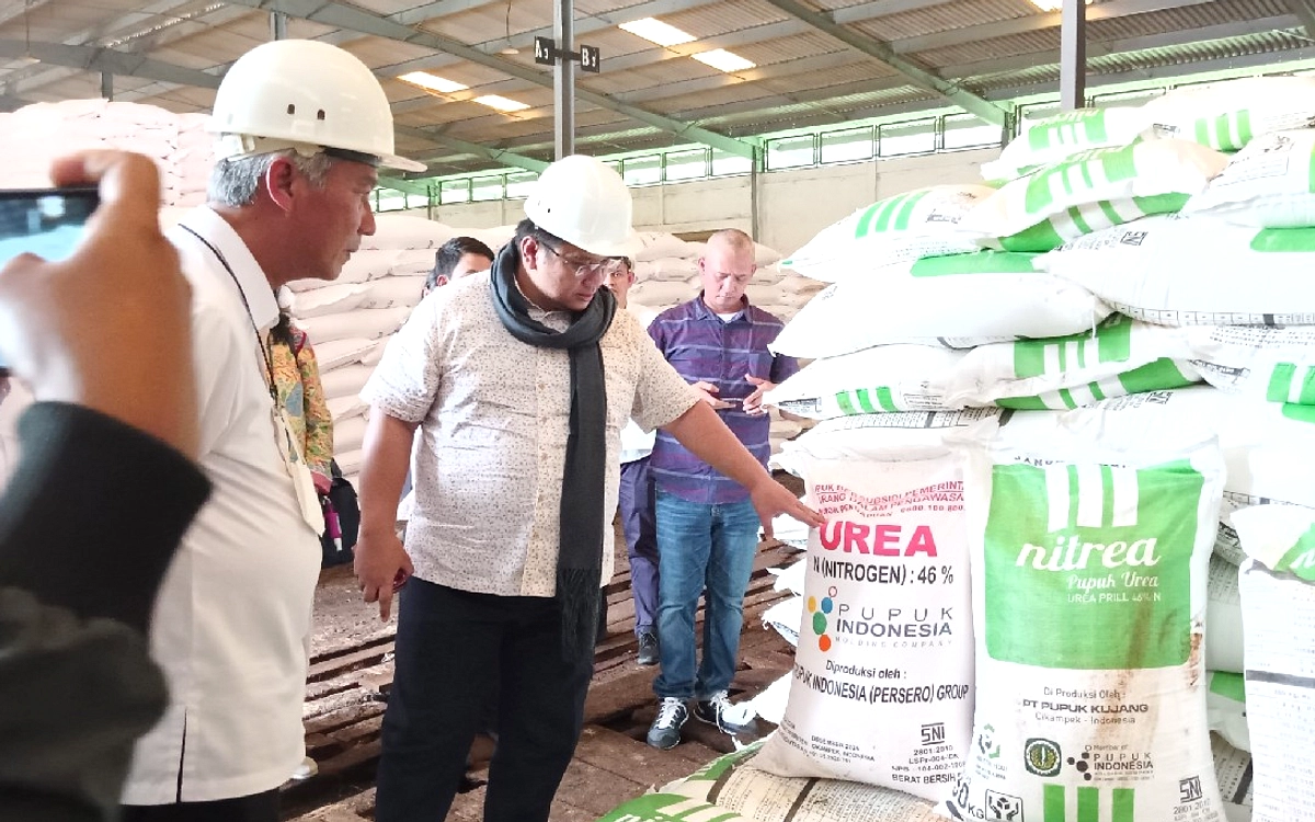 KP3 Kediri Cek Kios Pupuk Subsidi, Distribusi Aman, Harga Turun
