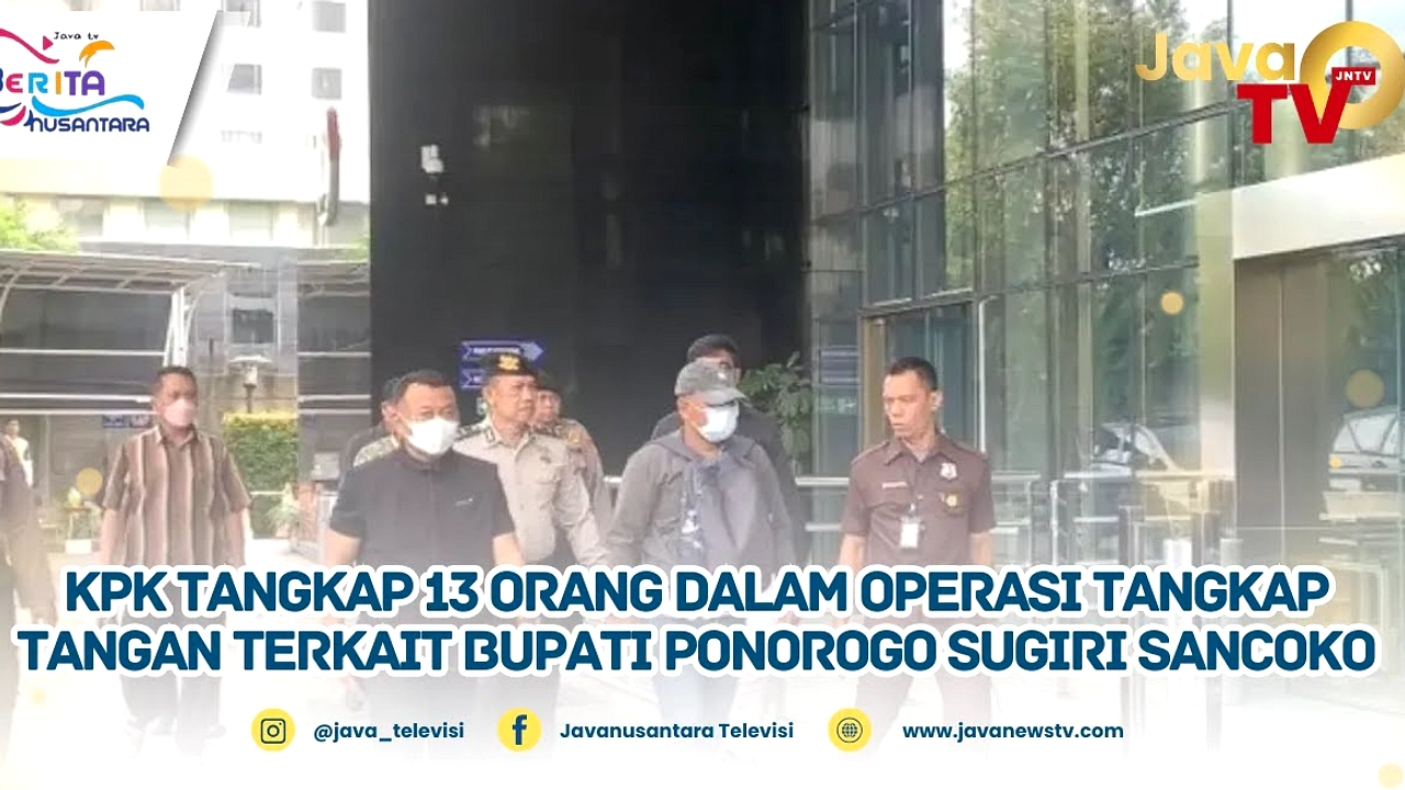 KPK Amankan Bupati Sukoharjo dalam OTT