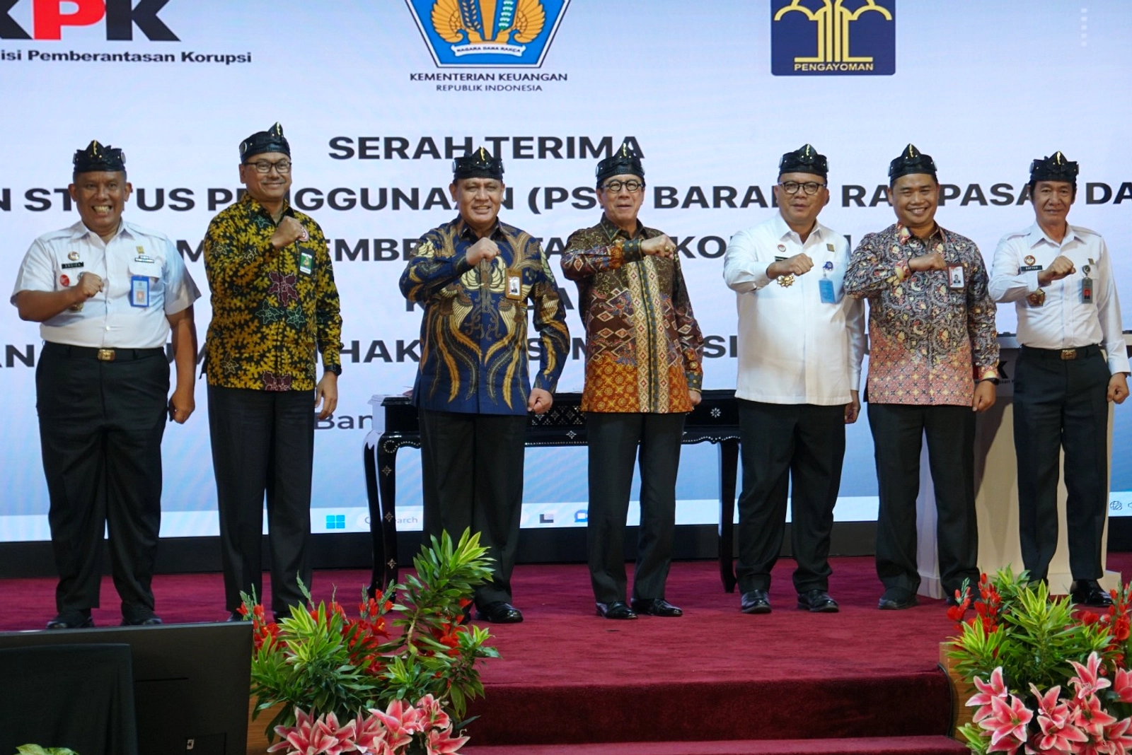 KPK Serahkan Aset Korupsi Rp1,6 Miliar ke BPN Probolinggo