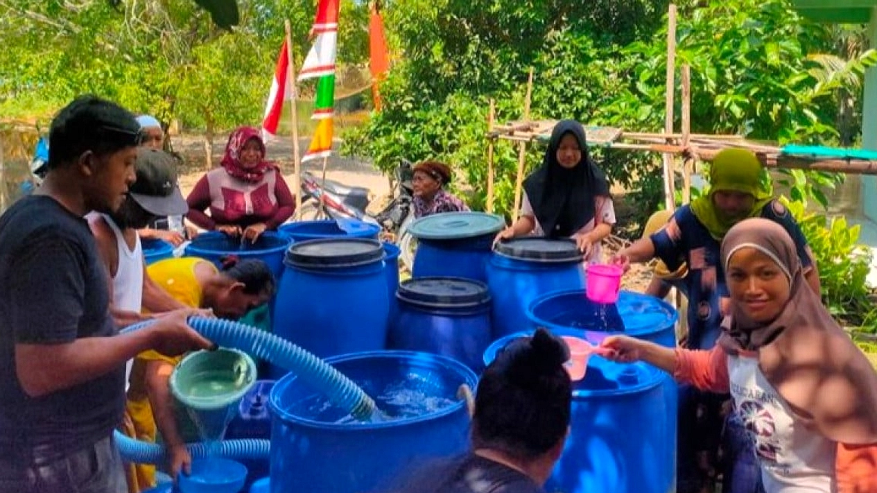 Krisis Air Bersih Terjang 1.229 Warga Pangandaran