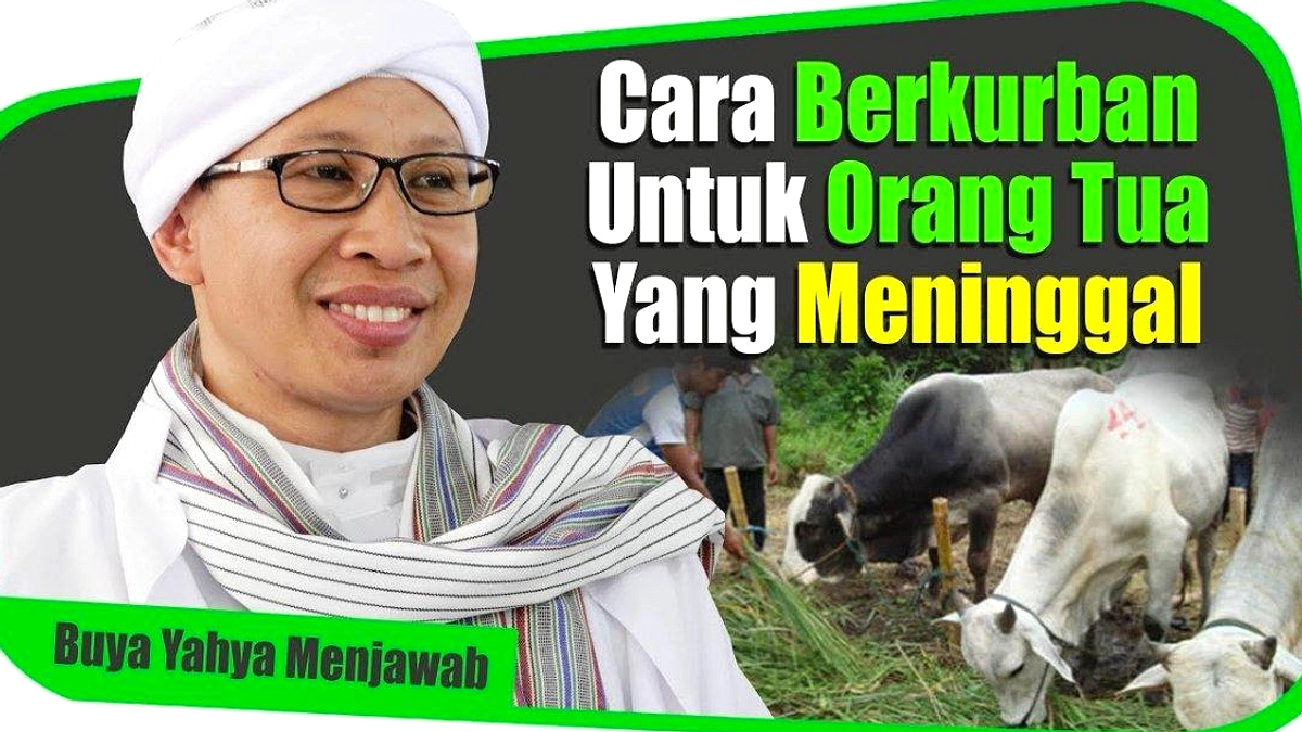 Kurban Almarhum: Pahala Diteruskan Saat Idul Adha Keluarga