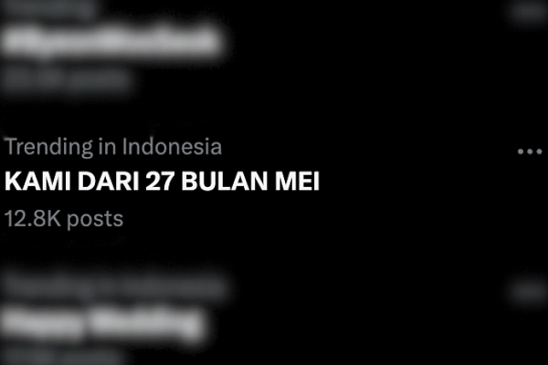 Lagu 'Kami dari 27 Bulan Mei' Jadi Meme Tahunan 27 Mei