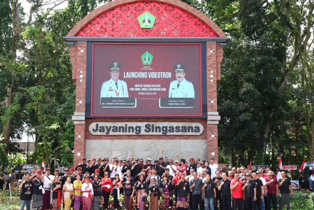 Lampu Kurang di Lapangan Alit Saputra, Tabanan, Diperbaiki