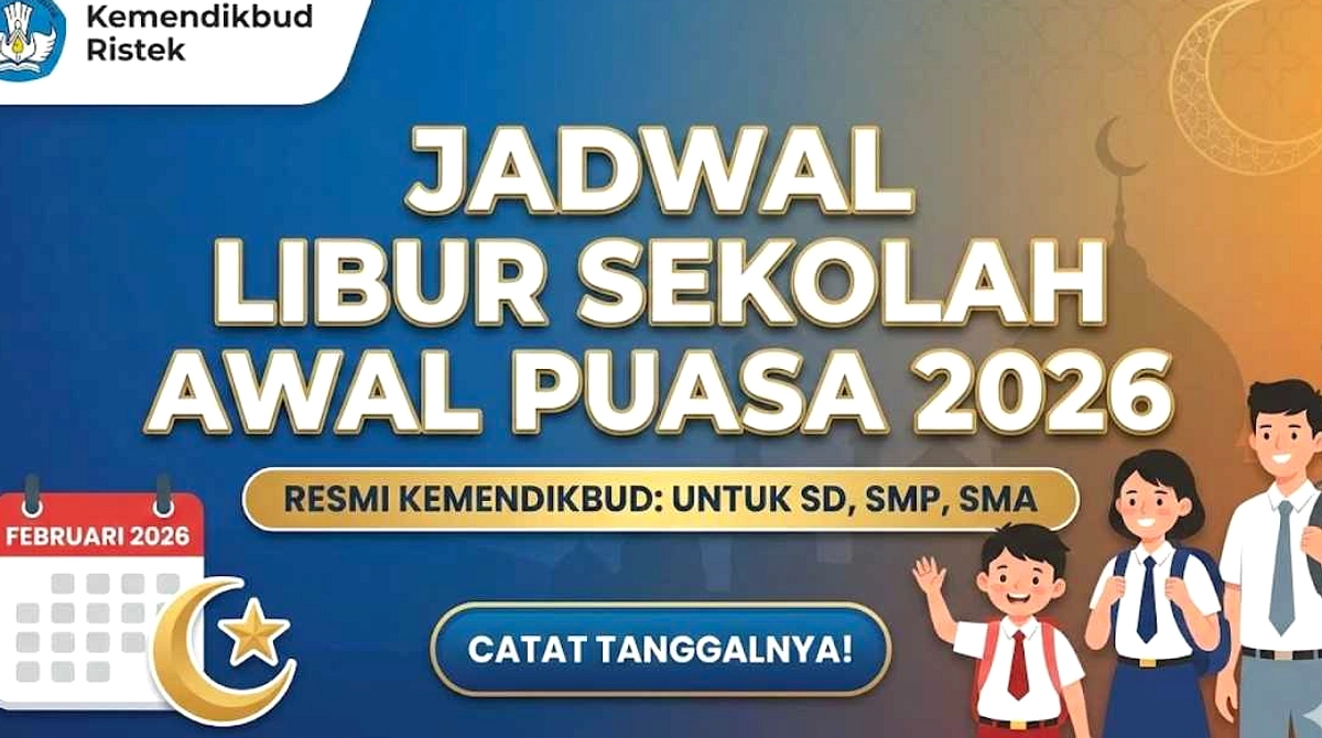 Libur Juni 2026 Makassar: SMA 22–4 Juli, TK SD 29–10 Juli