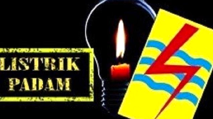 Listrik Padam di Medan Lima Jam Hari Ini