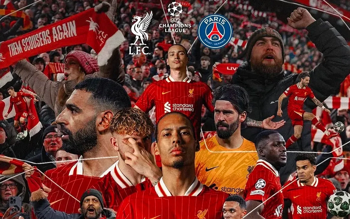 Liverpool Hadapi PSG di Leg Kedua Liga Champions, Siap Menang Besar