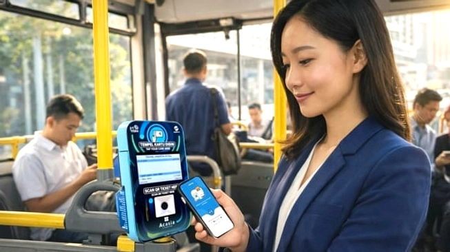 LRT Jakarta Resmi Tembus Manggarai, Hadirkan QRIS Tap