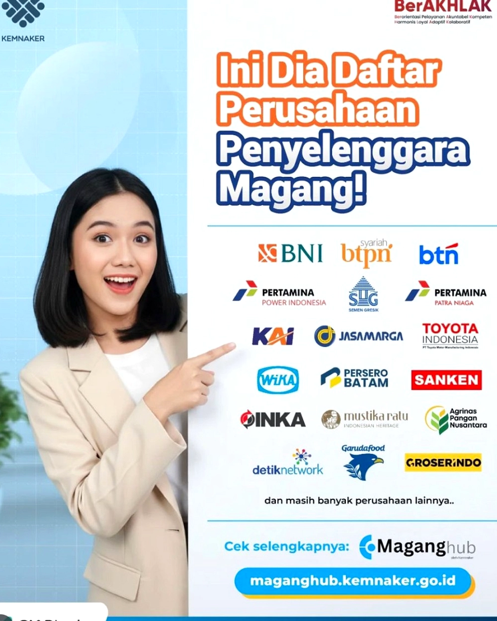 MagangHub Kemnaker 2026 Dibuka 15 Juli