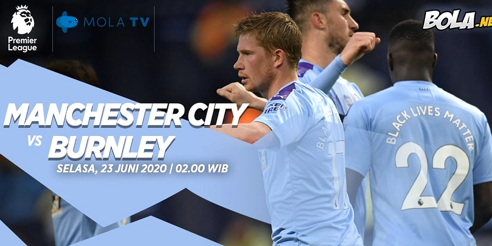 Man City Dekat Gaji, Siap Menang Burnley 23 April Selesai