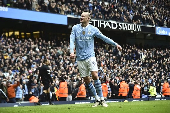 Manchester City Menang 1-0 atas Burnley, Haaland Jadi Juara