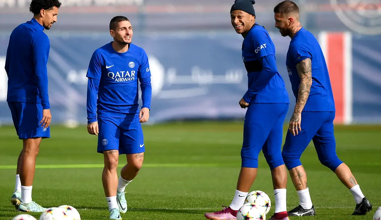 Marquinhos Menolong Gabriel Menangis Setelah Kemenangan PSG