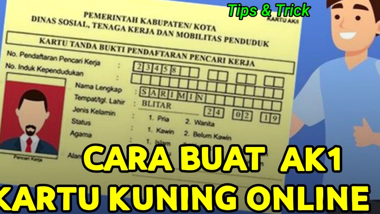 Medan: Kartu AK1 Bisa Dapatkan Online lewat Siduta