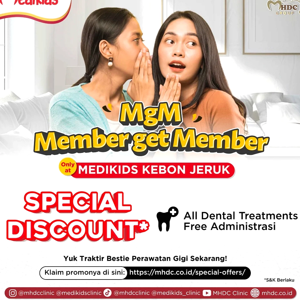 Medikids & MHDC: Klinik Dental Terpadu, Usia Semua, Hemat