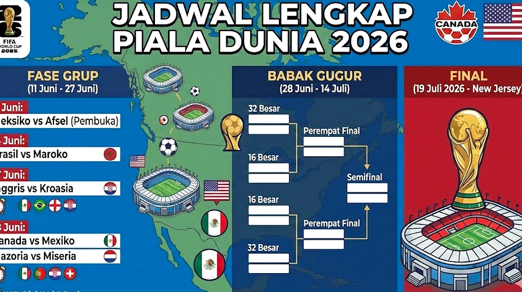 Meksiko Kalahkan Afrika Selatan 2-0 di Piala Dunia 2026