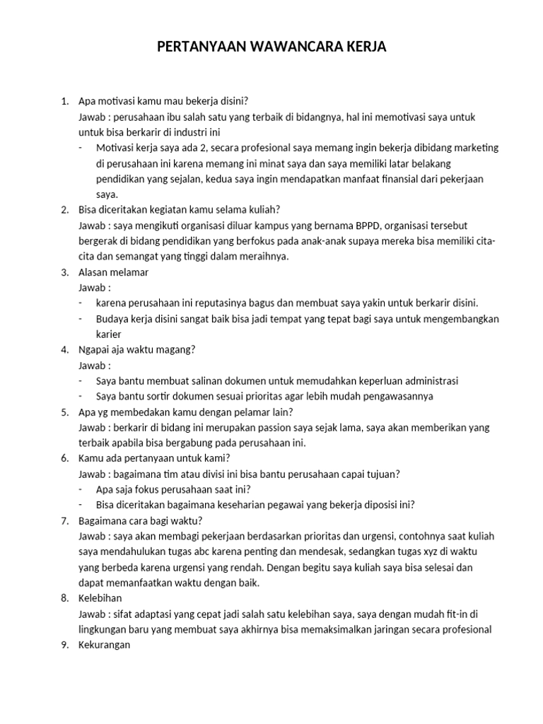 Mengenal Dua Tahap Wawancara Kerja: Tips dan Strategi
