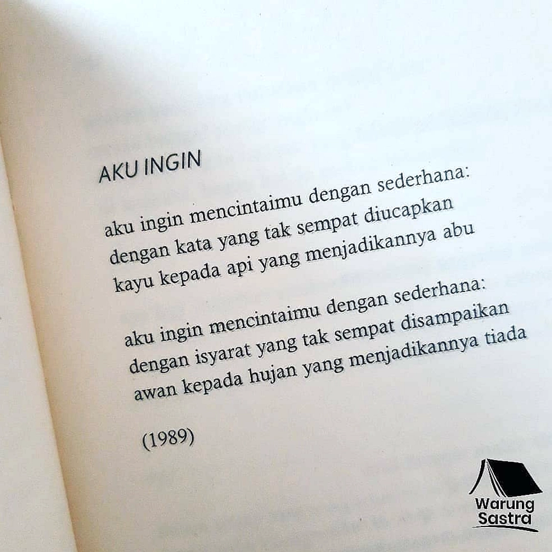Meninggal Sapardi Djoko Damono, Penulis 'Hujan Bulan Juni'