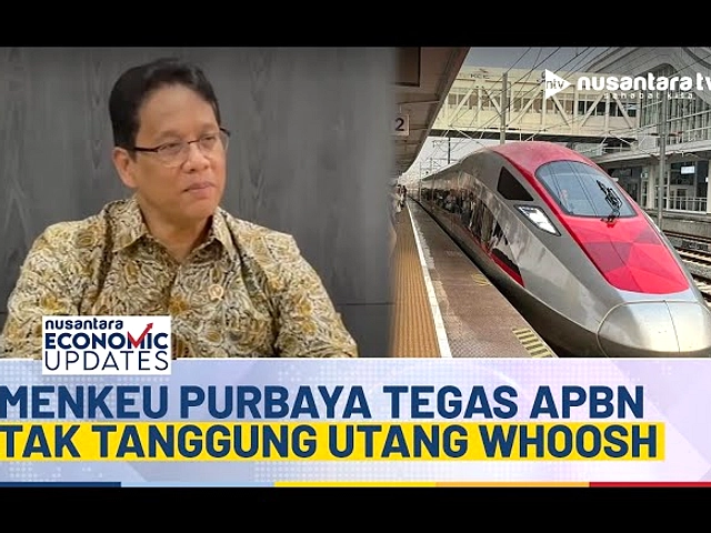 Menkeu Pastikan Utang Whoosh Tak Pakai APBN