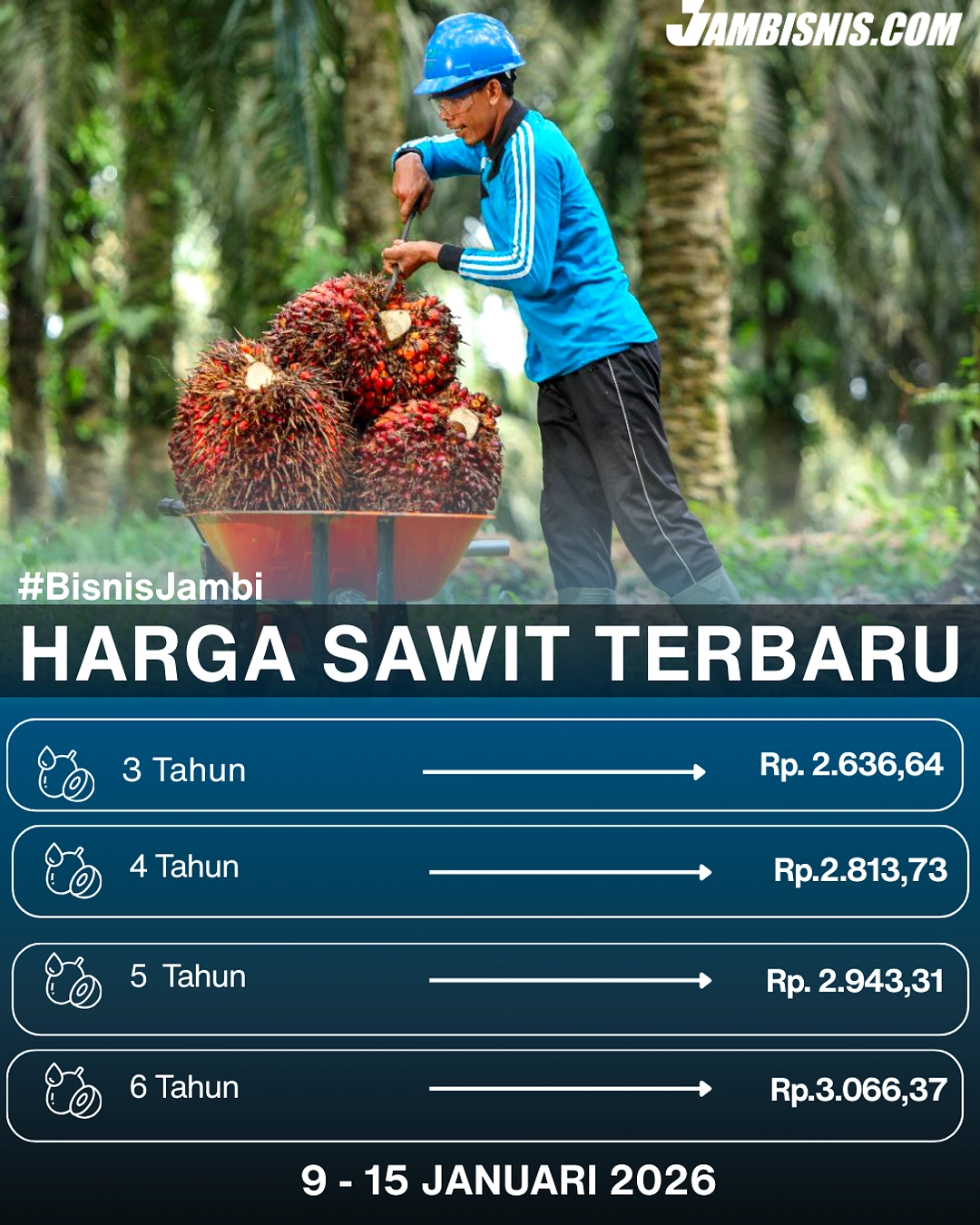Menteri Pertanian Tegaskan Harga TBS Kelapa Sawit Normal