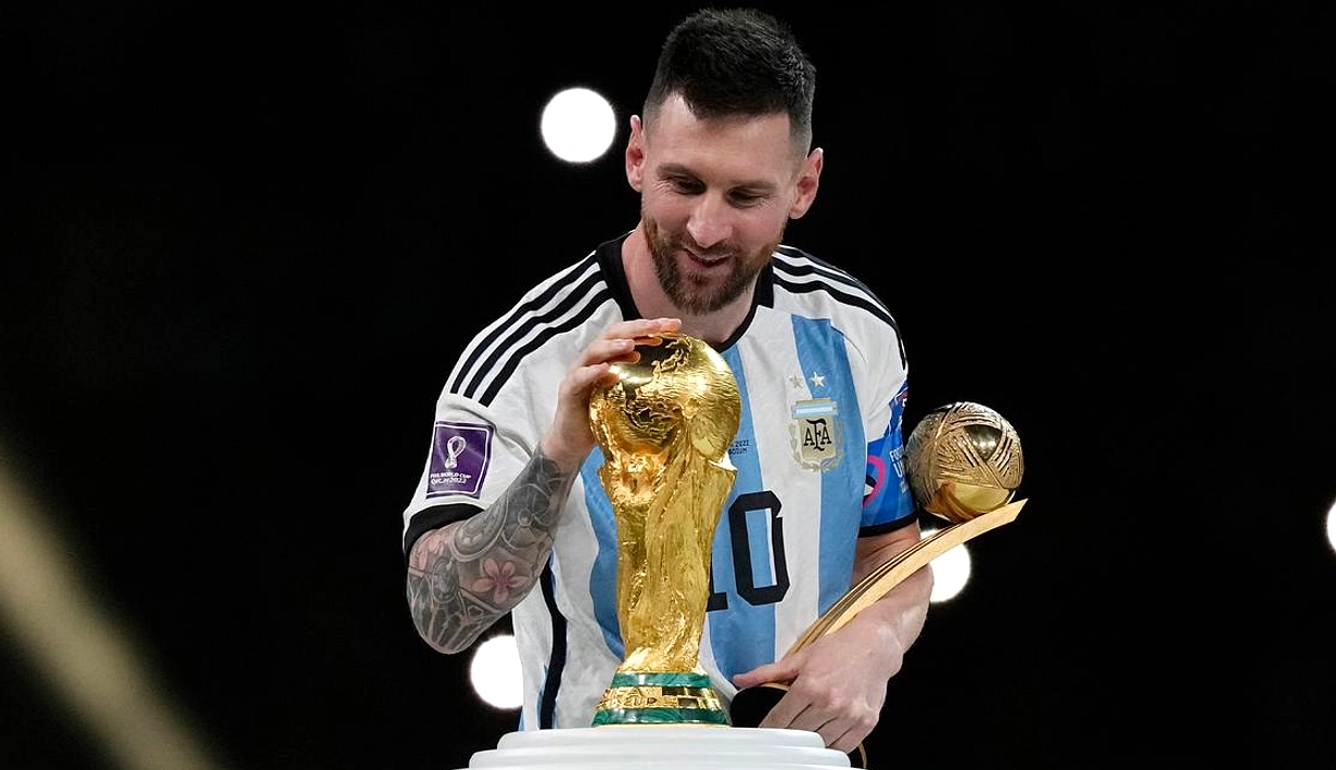 Messi Berjalan 64% Waktu, Tetapi Jadi Top Skor Piala Dunia