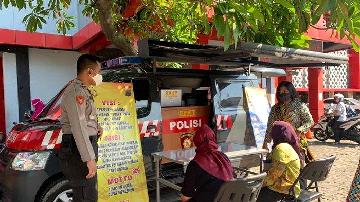 Mobil Honda Mobilio Tertinggal di Pasar Wonogiri Diamankan