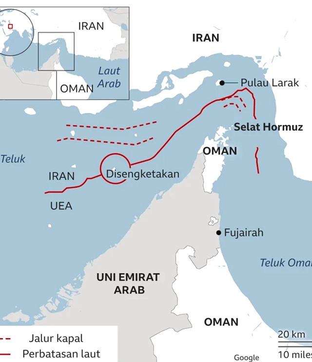 MoU AS-Iran: Selat Hormuz Buka, Blokade Laut Cabut
