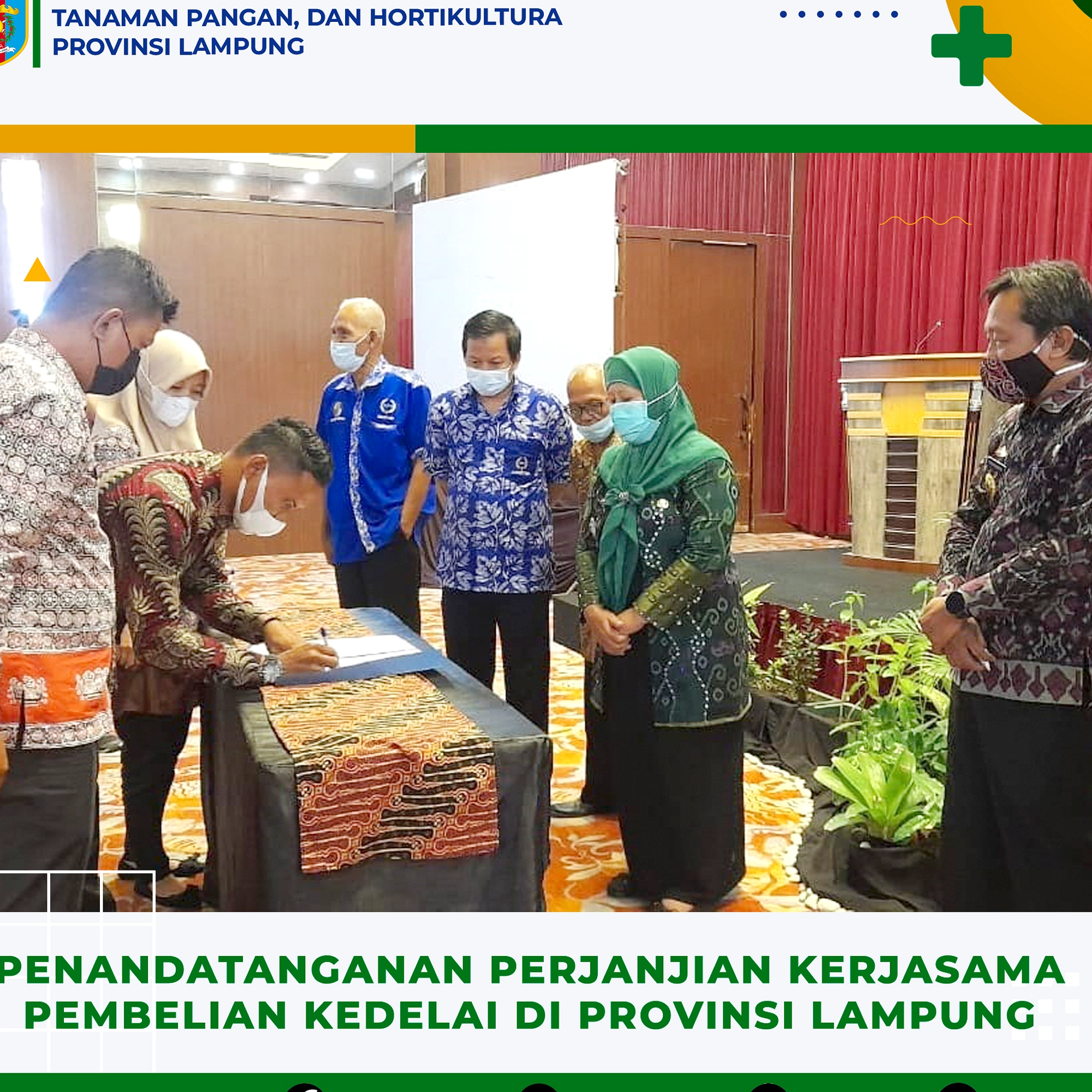 MoU Benih Kedelai & Padi antara Hyang Seri & Karya Unggulan