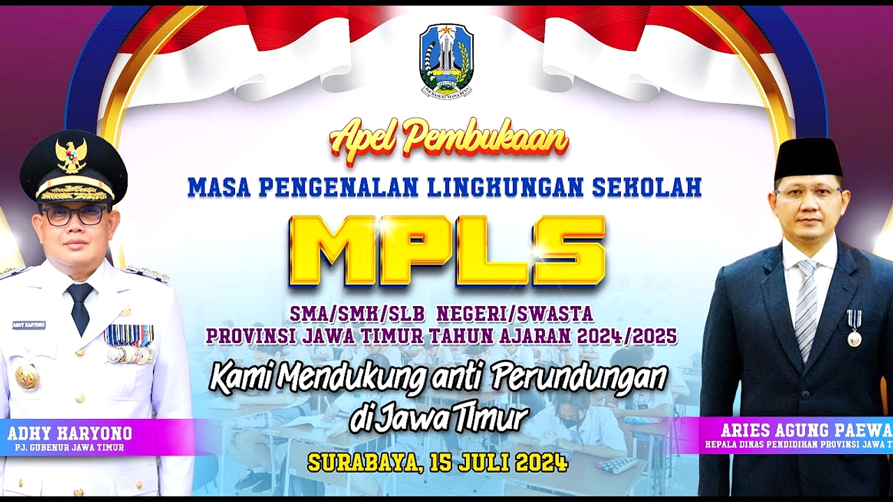 MPLS Jatim 2026 Dimulai 13 Juli, Larang Perpeloncoan