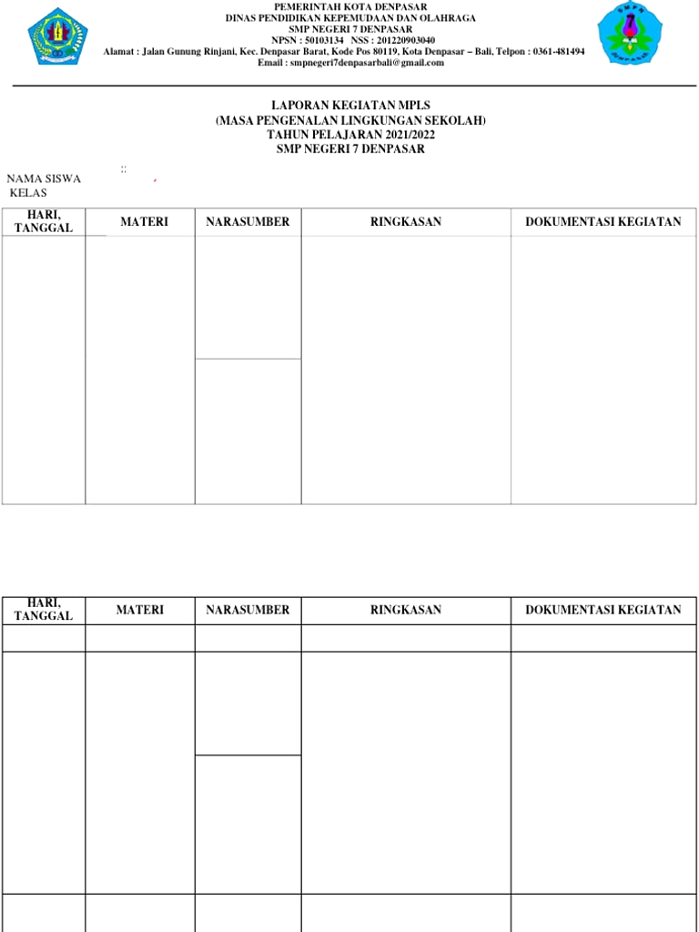 MPLS SMP 2026 Dimulai, Ini Materi dan Jadwal Lima Hari
