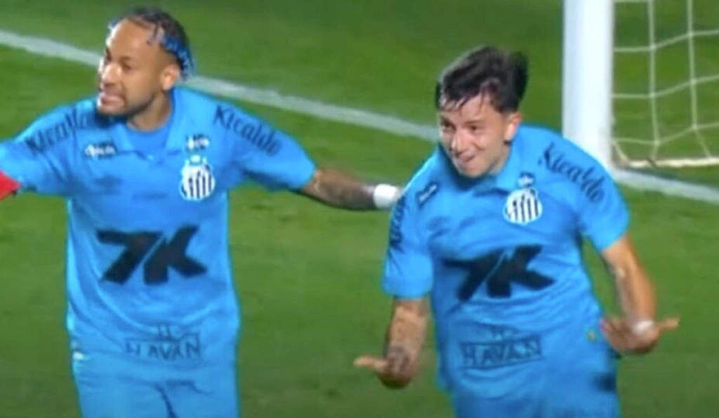 Neymar Tertangkap Menampar Rekan 18 Tahun di Latihan Santos
