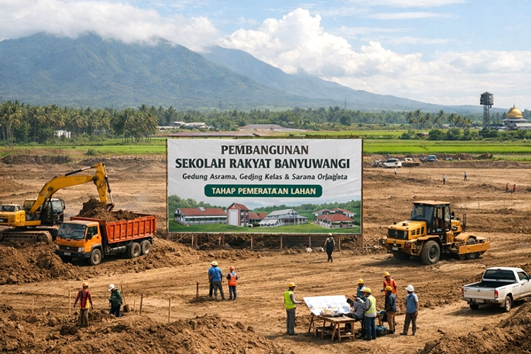Nindya Karya Percepat Pembangunan Sekolah Rakyat Banyuwangi