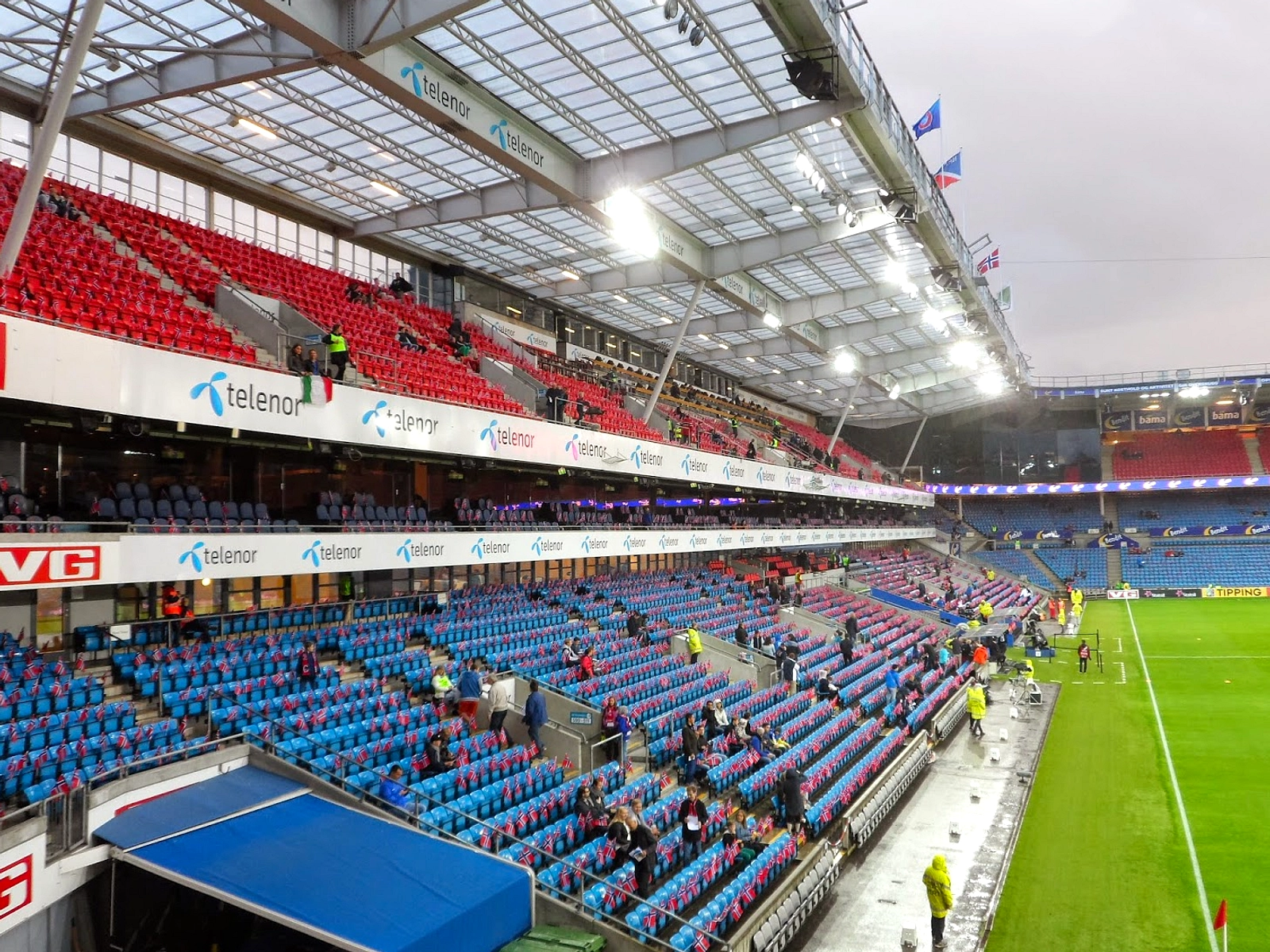 Norwegia-Swiss 0‑0, Laga Persahabatan di Stadion Ullevaal