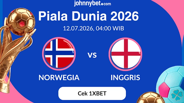 Norwegia Vs Inggris: Duel Kuda Hitam di Perempat Final