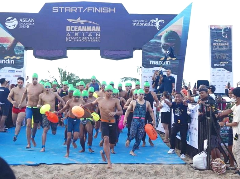 Oceanman 2026 di Bali Ditutup, 27 Negara Ikut Bertanding