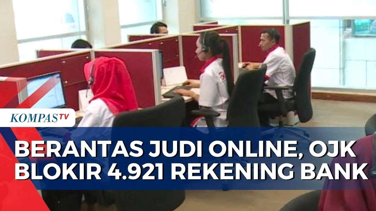 OJK Blokir 33.836 Akun Judi Online, Angka Meningkat