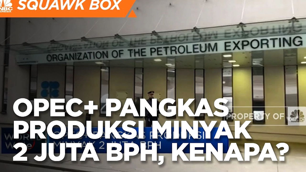 OPEC+ Naikkan Target Produksi 188.000 Barelnya Hari