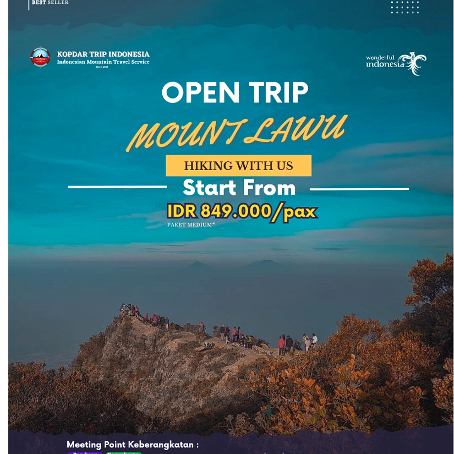 Open Trip Lawu Via Cetho Kena Blacklist 2 Tahun