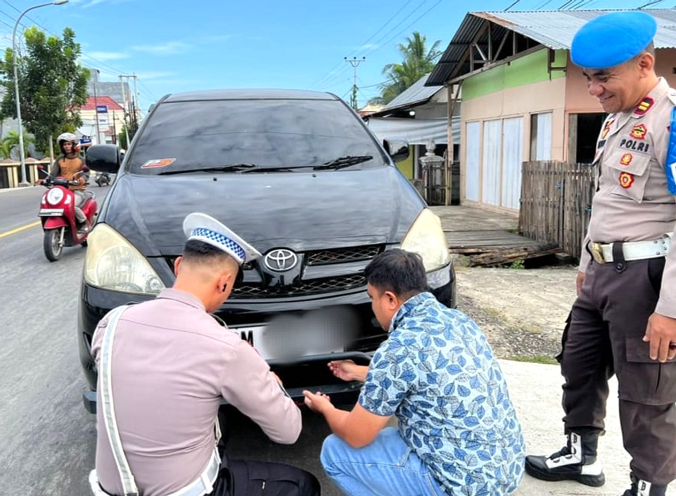 Operasi Patuh 2026: Korlantas Polri Jajak Kendaraan Tanpa Pelat Nomor